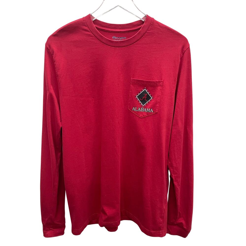 Alabama Crimson Tide Red Long Sleeve Tee Size Large
